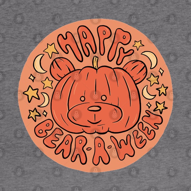 Happy Bear-A-Ween by Doodle by Meg